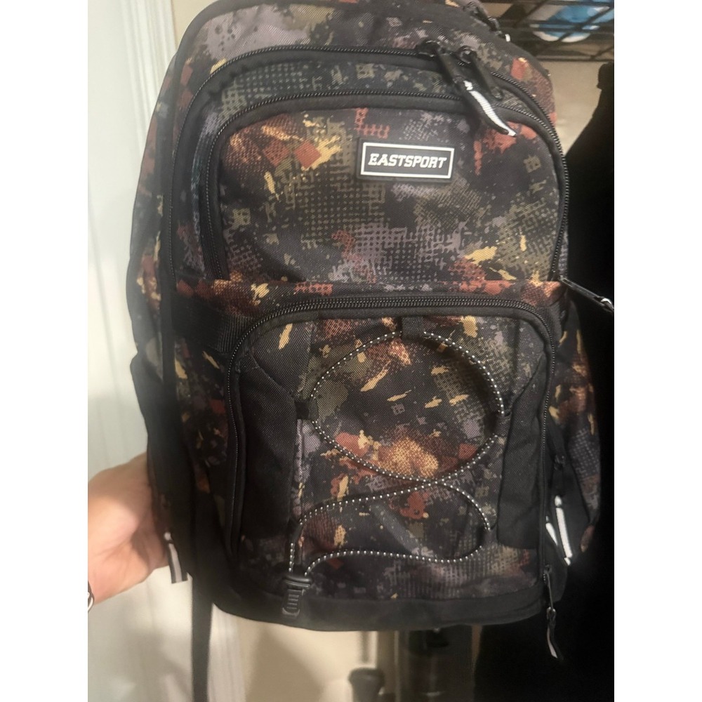 Eastsport Multi-Pocket Bungee Backpack